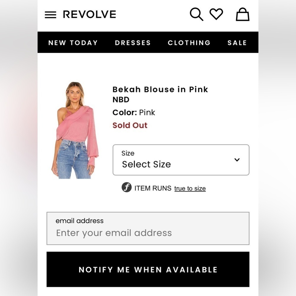 Revolve NBD Bekah Blouse - Picture 13 of 13